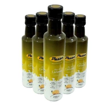 Imagem de Kit 5 óleo De Cártamo Extra Virgem Pazze 250ml