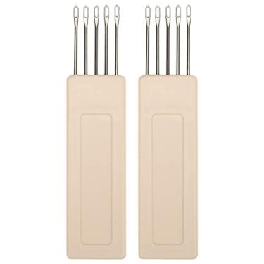 Imagem de Conjunto de ferramentas de agulha de transferência 5 garras sem arranhões Acessórios duráveis ​​para máquina de tricô para máquina de tricô universal KH821 KH831 KH851 KH871 KH881