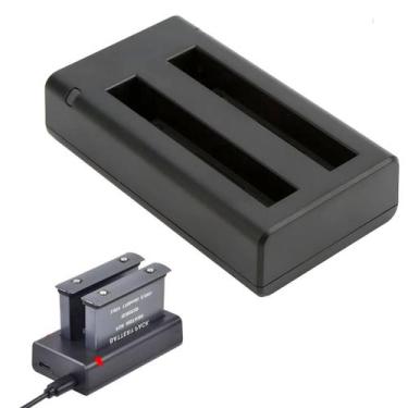 Imagem de Carregador Duplo de Baterias para Câmera de Ação Insta360 ONE X2 - Sho