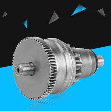 Imagem de Conjunto de Engrenagem de Embreagem do Motor de Partida Qualidade Premium Metal Prateado GY6 50cc Scooter Ciclomotores ATV