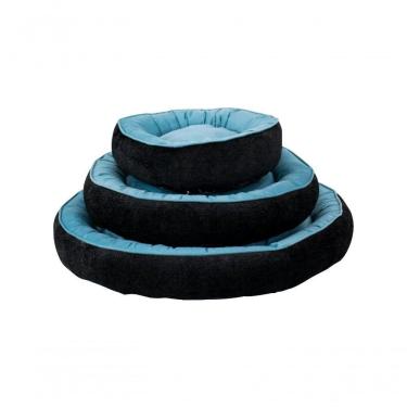 Imagem de Cama Pet Comfy Preto/azul 50x50x20cm