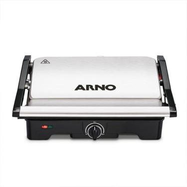 Imagem de Grill Arno Dual Gnox Inox 110V