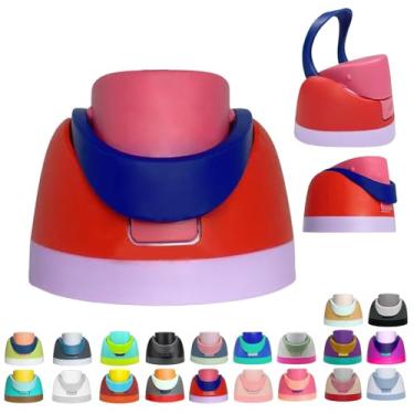 Imagem de Tampa de substituição para garrafa de água Owala Freesip, acessórios para Owala Free Sip, tampa superior de garrafa de água de um botão compatível com Owala Cup 473 ml, 680 g, 946 ml, 1,134 g, à prova