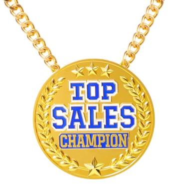 Imagem de daijbling Corrente de medalha campeã de vendas para prêmios de ouro, corrente de beisebol, basquete, futebol, softball, voleibol, competições esportivas, prêmios, presentes e lembrancinhas de festa