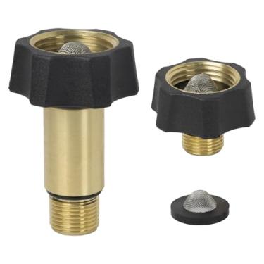 Imagem de 7112362 e 7110166 Encaixe de entrada de água para peças de bomba de lavadora de pressão Simpson, substituição de encaixe de entrada de água para Simpson, serve nos modelos 510005, 510026, 510020