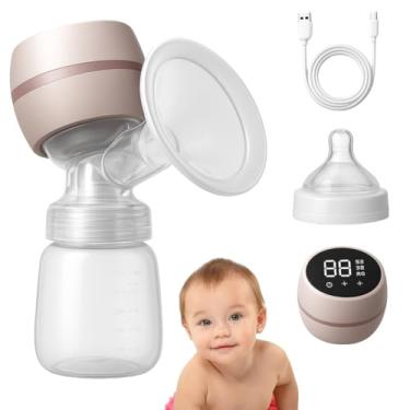 Imagem de Bomba De Tirar Leite Materno Elétrica Portátil Mamadeira Extratora Amamentação Armazenamento