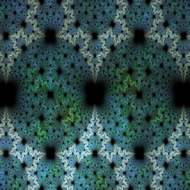 Imagem de Quadro Decorativo Artístico com Estampa Fractal para Parede - Design Moderno e Vibrante 30x30cm