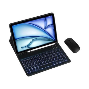 Imagem de Capa Com Teclado Para Samsung Galaxy Tab S10 FE De 10,9 Polegadas Com 