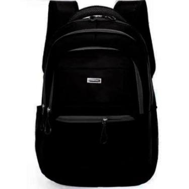 Imagem de Mochila Masculina Impermeável Resistente Bolso Para Notebook Trabalho Faculdade Escola-Unissex