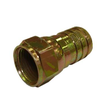 Imagem de Conector F Rg6 Proeletronic Crimp Cnf60005