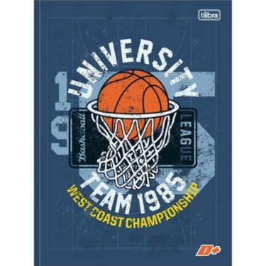 Imagem de Caderno Brochura Capa Dura 1/4 Pequeno 96 Folhas D+ Tilibra Estampa 3