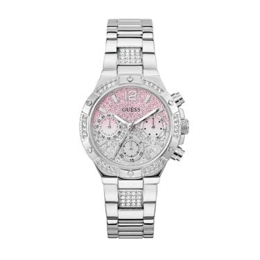 Imagem de Relógio Guess Feminino Harlow Gw0950l1 Prata