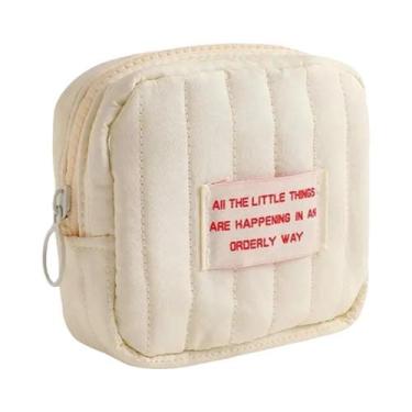 Imagem de Bolsa De Maquiagem Pequena Portátil Coreana Para Meninas, Armazenament