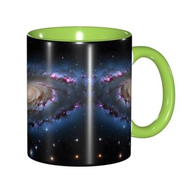 Imagem de Zeraoke Galactic Universe Print Canecas de café criativas, personalizadas, presente para família, tamanho de 325 ml, unissex