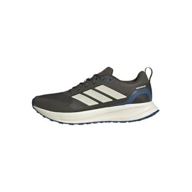 Imagem de adidas Originals Run Falcon 5 Tênis de trilha masculino, Shadow Olive/Off White, 39