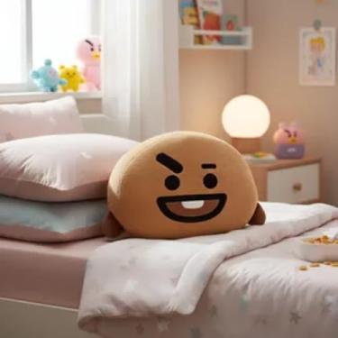 Imagem de Almofada Manta Infantil 2 em 1 Personagem Fofo – Supermacia, Dobrável e Aconchegante