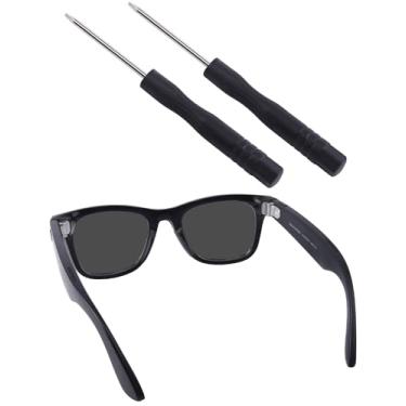 Imagem de BLAZERBUCK Chaves de fenda para óculos Oakley Meta HSTN OW8002 51 mm, monte e proteja seus óculos de sol com precisão - preto + preto