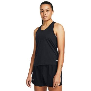 Imagem de Regata de Corrida Under Armour Launch Singlet Feminina G Preto-Feminino