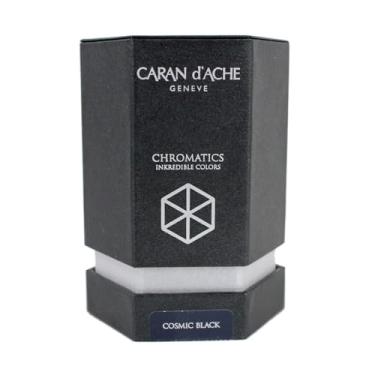 Imagem de Caran D'Ache Chromatics Tinta Para Caneta Tinteiro, Preto (Cosmic Black), 50 ml
