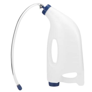 Imagem de Ymiko 4L Plastic Farm Animais Bezerro Alimentação Água Leite Garrafa Durable Food Grade Material Espessamento Handle Grande Boca Fácil de Limpar para Bezerros Laticínios Fazenda