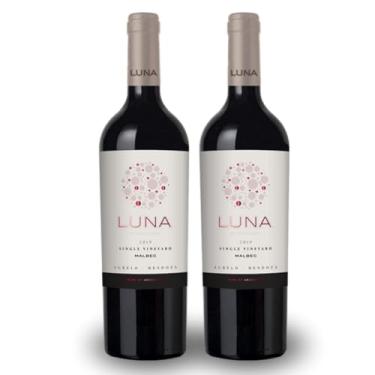 Imagem de Vinho Tinto Luna Malbec 750ml - Argentino Premium de Mendonza - 9 Meses em Carvalho Francês – Sabor intenso e elegante para transformar jantares, encontros e celebrações em experiências memoráveis Kit 2 Vinhos