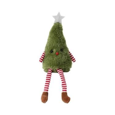 Imagem de Decorações de Natal Boneca de árvore de Natal de pelúcia fofa Decoraçã