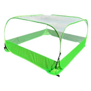 Imagem de Dualoai Rede de proteção dobrável para plantas, ideal para canteiros elevados, estufas e jardins de inverno.