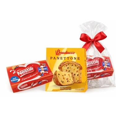 Imagem de Bombom Nestle e Panetonne Bauducco 400g