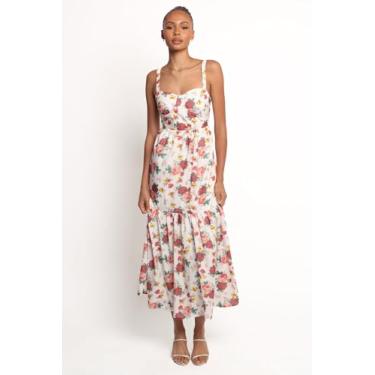 Imagem de Petal & Pup Vestido feminino Donatella-Maxi-Floral, Floral, M