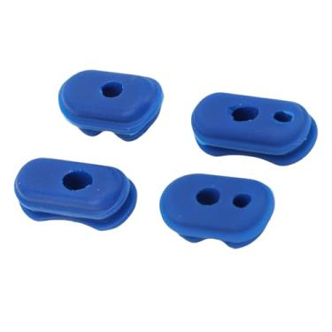 Imagem de Alomejor Plugue contra Poeira, Capa de Fio de Cabo de Silicone de 4 Unidades, Protetor de Tampa de Porta, Proteção de Interface de Carregamento Antipoeira Compatível Com Scooter Elétrica