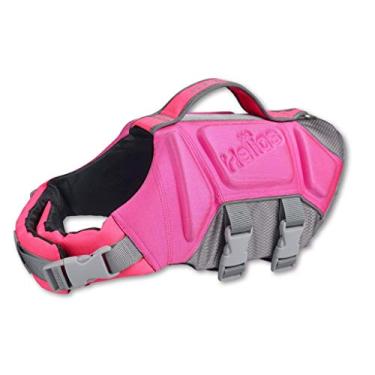 Imagem de Peitoral Colete Salva Vidas Para Cachorro Dog Helios Rosa
