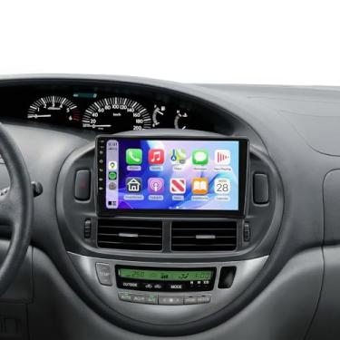 Imagem de Rádio estéreo 2G + 64G para rádio estéreo para Toyota Previa ESTIMA ACR30 Tarago 2002-2006, sem fio CarPlay/Android Auto 10,1 polegadas HD tela sensível ao toque Android 13 GPS WiFi Bluetooth FM/RDS