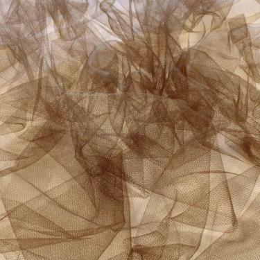 Imagem de Mosquiteiro de Teto Rendinha Filó com Elástico – Casal, Solteiro e Cama Box | Proteção Contra Mosquitos(MARROM)