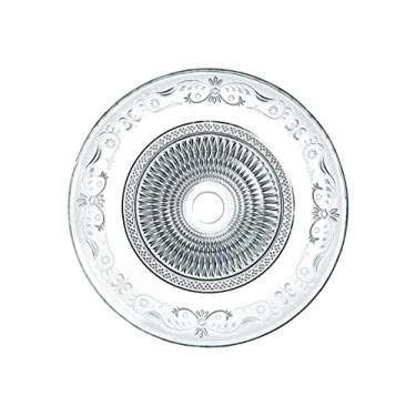 Imagem de Hauskraft PRAT-041 Centro de Mesa Sara Vidro, Transparente, 30 cm