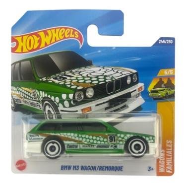 Imagem de Hot Wheels - BMW M3 Wagon - HW Wagons 5/5 - JBB48 - Short Card - Stanley - Castrol - Michelin - Green - Mattel 2025 - Licensed BMW Model - 1:64