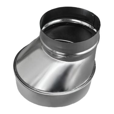 Imagem de Baoblaze Redutor de Duto, Aumentador de Duto, Adaptador de Tubo de Ventilação para de Ventilação em Linha, Aquecimento, Refrigeração, Tubo de
