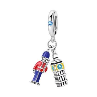 Imagem de Anel Pingente De Contas Com Design De Caveira E Dados Borboleta Para A