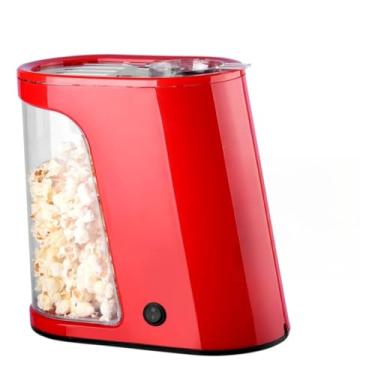 Imagem de Pipoqueira Elétrica Sem Óleo 1200W - Bivolt 110V/220V, Ar Quente Saudável, Rápida e Compacta, Ideal para Festas e Petiscos Caseiros (220V)