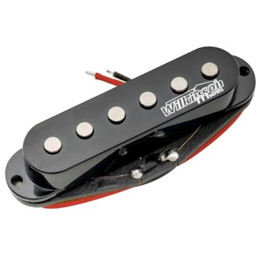 Imagem de Wilkinson M Series High Output Alnico 5 Captador Single Coil Pickup Strato Meio para Guitarra Stratocaster, Preto