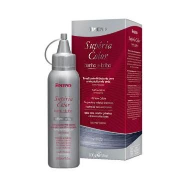Imagem de Tonalizante Amend Supéria Banho de Brilho Cinza 100g