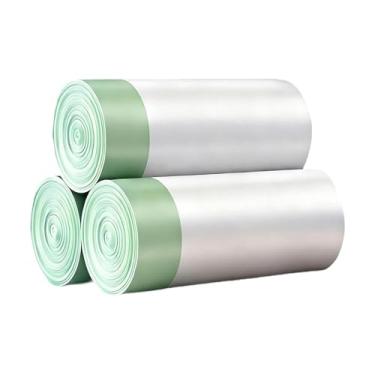 Imagem de FashionCha 60 Sacos para Areia de Gato, Sacos de Reposição para Caixas de Areia, Sacos Mais Grossos para Fezes de Cachorro com Cordão, Ideais para Levar para Qua, Cordão Verde