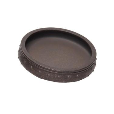 Imagem de Pires de plantas Bandeja coletora de vasos flores vintage 6, polegadas, varanda da sala estar para paletes plantas areia roxa(Brown)