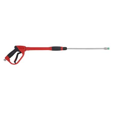 Imagem de Jiawu Conjunto de Varinha de Extensão de Pistola de Arruela de Pressão de Aço Inoxidável Pwerful 5200PSI 5 Pontas de Bico para Soluções de Limpeza Versáteis para Carros e Muito Mais