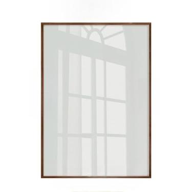 Imagem de Quadro Moldura Caixa Alta Grande Fotografia Vidro e Acetato Caixa Alta(A2 - Tabaco,Acetato)