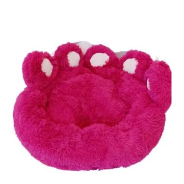 Imagem de Cama pata nuvem colchao caminha para cachorro gato antialérgico(PINK,80cm G)
