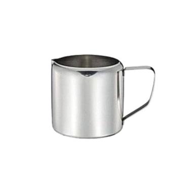 Imagem de Mini jarro de leite para servir em lata de leite aquecida com alça de aço inoxidável 304 jarra de leite pequena (pequena)