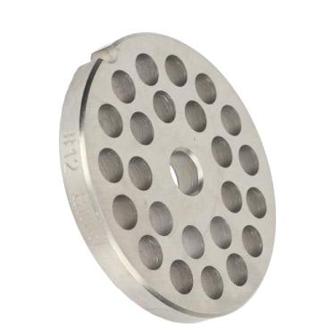 Imagem de Generic Placa de Disco de Moedor de Carne Precisa Corte Superior para Eficiência de Cozinha Com Placa de Lâmina Redonda para de Substituição de Aço Inoxidável 8mm para Moedor de Carne, 1 X Lâmina de