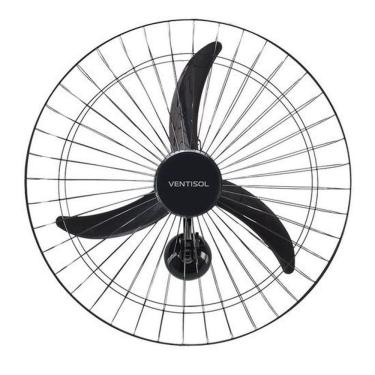 Imagem de Ventisol Ventilador Parede New Premium 60cm Preto 127v