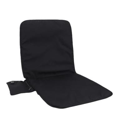 Imagem de ASHATA Almofada de Assento Aquecido Dobrável Portátil, Almofada de Cadeira de Aquecimento Usb Com 3 Configurações de Temperatura, para Cadeira de Escritório de Acampamento Ao Ar Livre