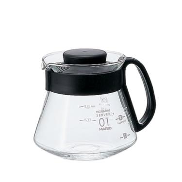 Imagem de Hario Servidor de café V60 Glass Range, 360 ml, preto